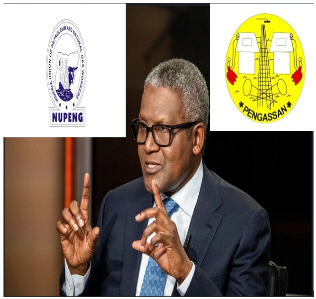 DANGOTE HAS EXPOSED NUPENG, PENGASSON AS EVIL FORCES AGAINST NIGERIA'S PROGRESS